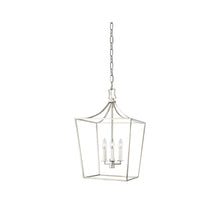 Load image into Gallery viewer, Southold Chandelier in Small/Polished Nickel.