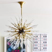 Load image into Gallery viewer, Sparta Chandelier in Detail.