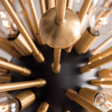 Load image into Gallery viewer, Sparta Semi-Flush Mount Ceiling Light in Detail.
