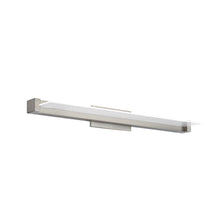 Load image into Gallery viewer, Spectre LED Bath Vanity Light in Brushed Nickel (Large).
