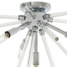 Load image into Gallery viewer, Spiked Flush Mount Ceiling Light Detail.