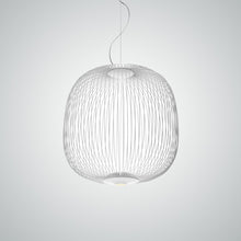Load image into Gallery viewer, Spokes 2 LED Pendant Light in White/Medium.
