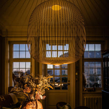 Load image into Gallery viewer, Spokes 2 LED Pendant Light in living room.