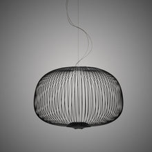Load image into Gallery viewer, Spokes 3 LED Pendant Light in Black.