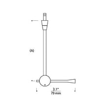 Load image into Gallery viewer, Sprocket Low Voltage Head - line drawing.