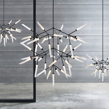 Load image into Gallery viewer, Spur Grande LED Chandelier in exhibition.