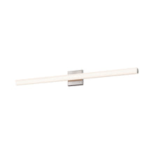 Load image into Gallery viewer, SQ-bar LED Bath Vanity Light in Satin Nickel/X-Large.