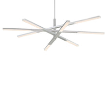 Load image into Gallery viewer, Stacked LED Pendant Light in Detail.