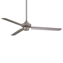 Load image into Gallery viewer, Steal Ceiling Fan in Brushed Nickel.