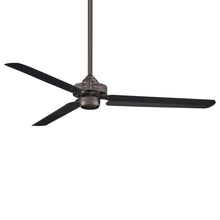 Load image into Gallery viewer, Steal Ceiling Fan in Gun Metal.