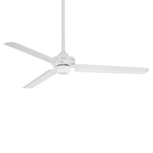 Load image into Gallery viewer, Steal Ceiling Fan in Flat White.