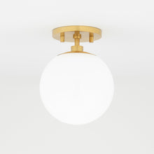 Load image into Gallery viewer, Stella 1-Light Semi-Flush Mount Ceiling Light - Additional image.