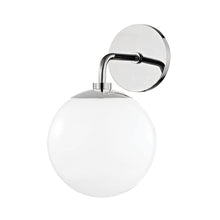 Load image into Gallery viewer, Stella Wall Light in Polished Nickel/1-Light.