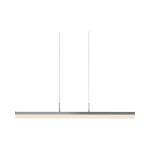 Load image into Gallery viewer, Stiletto LED Pendant Light in Bright Satin Aluminum (Small).