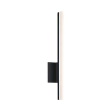 Load image into Gallery viewer, Stiletto LED Bath Vanity Light in Satin Black/Small.
