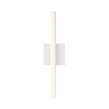 Load image into Gallery viewer, Stix LED Bath Vanity Light in Satin White/Small.