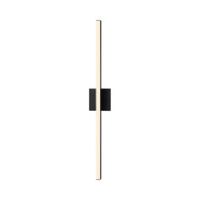 Load image into Gallery viewer, Stix LED Bath Vanity Light in Satin Black/Large.