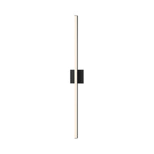 Load image into Gallery viewer, Stix LED Bath Vanity Light in Satin Black/X-Large.