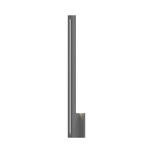 Load image into Gallery viewer, Stripe™ Outdoor LED Wall Light in Textured Gray/Large.