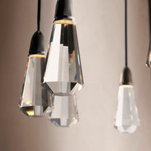 Load image into Gallery viewer, 10 Carat LED Round Chandelier in Detail.