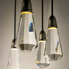 Load image into Gallery viewer, 10 Carat LED Round Chandelier in Detail.