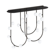 Load image into Gallery viewer, Contour LED Linear Pendant Light in Brushed Bronze (19-Light).
