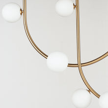 Load image into Gallery viewer, Contour LED Linear Pendant Light in Detail.