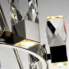Load image into Gallery viewer, Empire LED Chandelier in Detail.