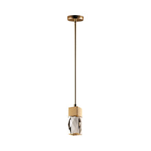 Load image into Gallery viewer, Empire LED Pendant Light in French Gold.