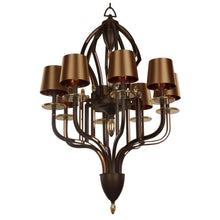 Load image into Gallery viewer, Hermitage Pendant Light in Russet (8-Light).