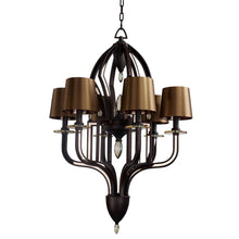 Load image into Gallery viewer, Hermitage Pendant Light in Russet (6-Light).