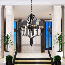 Load image into Gallery viewer, Hermitage Pendant Light in living room.