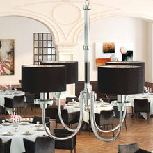 Load image into Gallery viewer, Manhattan Chandelier in restaurant.