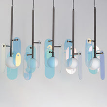 Load image into Gallery viewer, Megalith LED Multi Light Pendant Light in Detail.