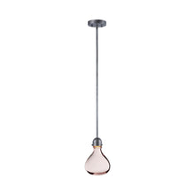 Load image into Gallery viewer, Napa LED Pendant Light in Merlot Glass.