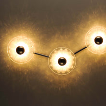 Load image into Gallery viewer, Peony LED Wall Light in Detail.