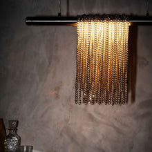 Load image into Gallery viewer, Trapeze LED Linear Pendant light in Detail.