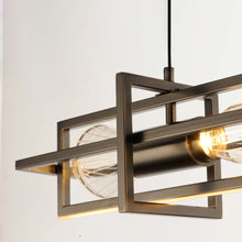 Load image into Gallery viewer, Zeppelin LED Linear Pendant Light in Detail.
