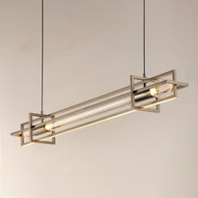Load image into Gallery viewer, Zeppelin LED Linear Pendant Light in Detail.