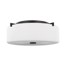 Load image into Gallery viewer, Sunset Drive Flush Mount Ceiling Light in 2-Light/Oil Rubbed Bronze.