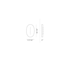 Load image into Gallery viewer, Superficie Ceiling / Wall Light - line drawing.