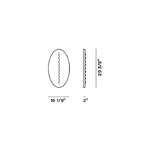 Load image into Gallery viewer, Superficie Ceiling / Wall Light - line drawing.