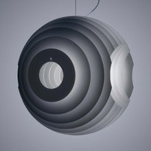 Load image into Gallery viewer, Supernova Pendant Light in Silver.