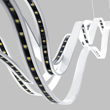 Load image into Gallery viewer, Surge LED Linear Suspension Light in Detail.