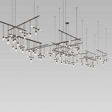 Load image into Gallery viewer, Suspenders® Gallery LED Pendant Light in Detail.