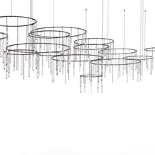 Load image into Gallery viewer, Suspenders® Offset Ring Horizontal Matrix LED Suspension Light.