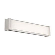 Load image into Gallery viewer, Svelte LED Bath Vanity Wall Light in Brushed Nickel/Small.