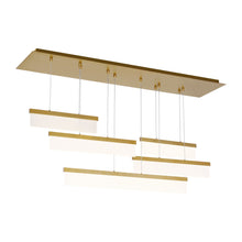 Load image into Gallery viewer, Sweep LED Linear Suspension Light in Detail.