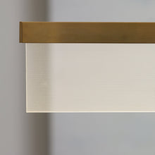 Load image into Gallery viewer, Sweep LED Linear Suspension Light in Detail.