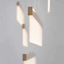 Load image into Gallery viewer, Sweep LED Linear Suspension Light in Detail.